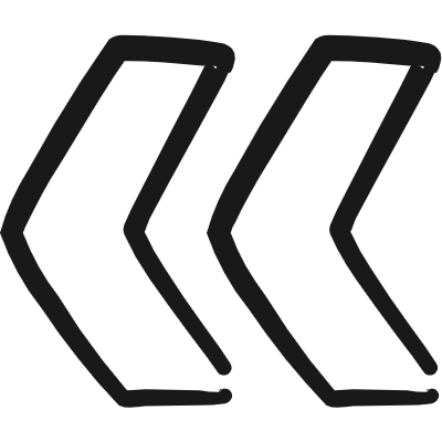 Arrow Double Left Icon from Freehand Duotone Set