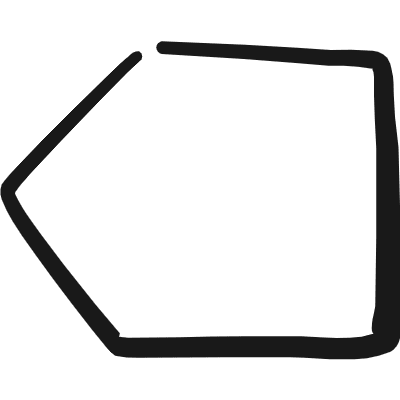 Arrow Left 2 Icon from Freehand Duotone Set