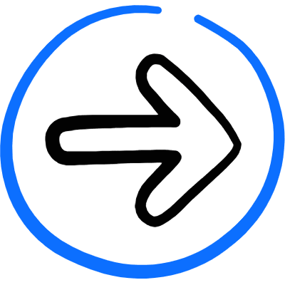 Arrow Thick Circle Right 1 Icon from Freehand Duotone Set