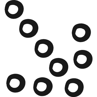 Arrow Thick Dot Corner Down Right Icon from Freehand Duotone Set