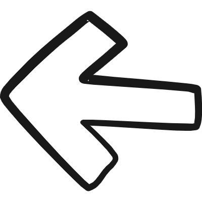 Arrow Thick Left 1 Icon from Freehand Duotone Set