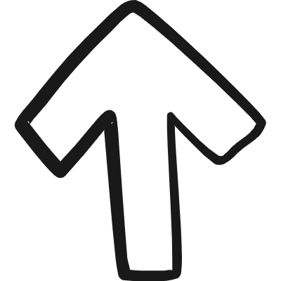 Arrow Thick Up 1 Icon from Freehand Duotone Set