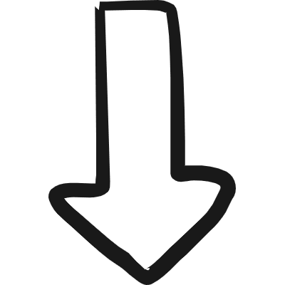 Diagram Arrow Down Icon from Freehand Duotone Set