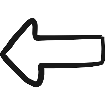 Diagram Arrow Left Icon from Freehand Duotone Set