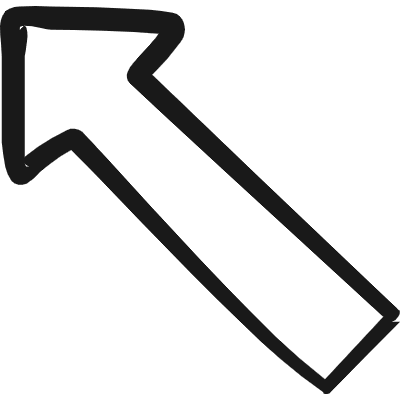 Diagram Arrow Up Left Corner Icon from Freehand Duotone Set