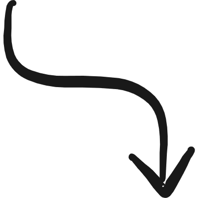 Diagram Curve Down Icon from Freehand Duotone Set