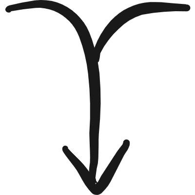 Diagram Merge Down Icon from Freehand Duotone Set