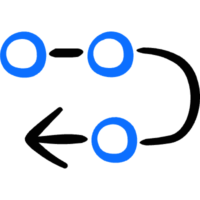 Logic Flowchart 2 Icon from Freehand Duotone Set