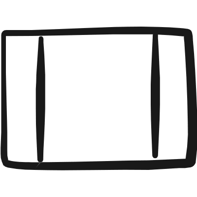 Mapping Symbol Pre Defined Process Icon from Freehand Duotone Set