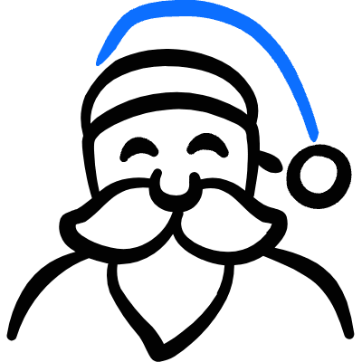 Geometric Old People Man 4 Icon from Freehand Duotone Set