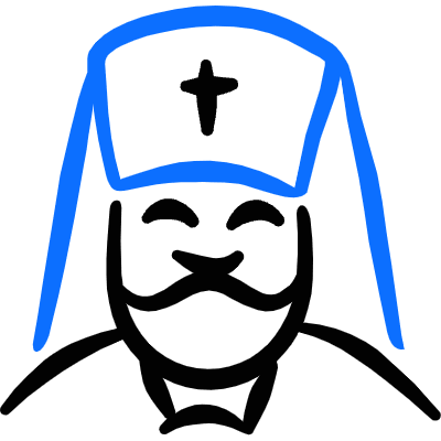 Geometric Religion Man Muslim 2 Icon from Freehand Duotone Set