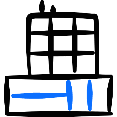 Building Modern Icon from Freehand Duotone Set