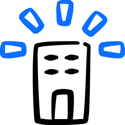 House Improvement Renovation Hotel Finished Icon from Freehand Duotone Set