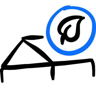 House Green 1 Icon from Freehand Duotone Set