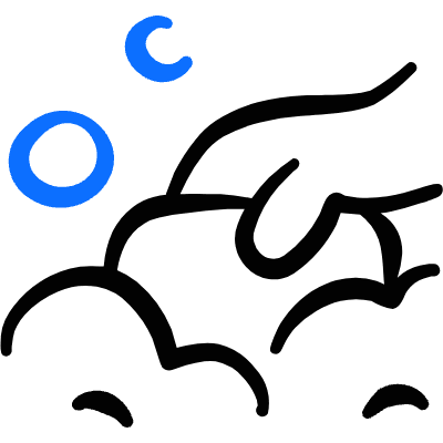 Cleaning Scrubing Foam Icon from Freehand Duotone Set