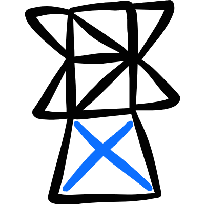 Electricity Tower Icon from Freehand Duotone Set