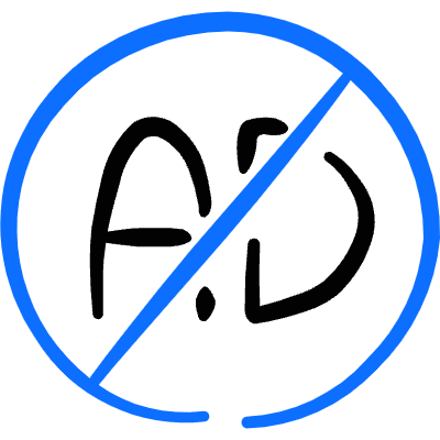 Advertising Blocker Remove Icon from Freehand Duotone Set