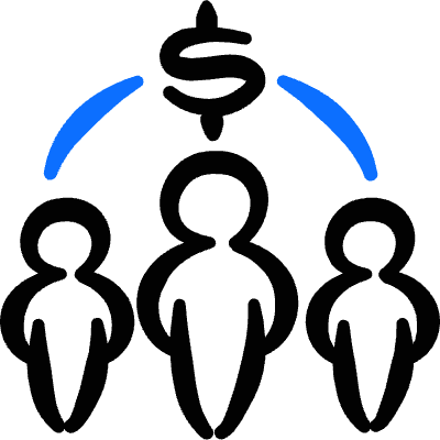 Business Deal Cash Icon from Freehand Duotone Set