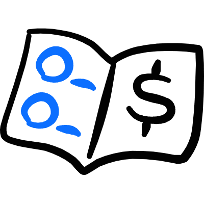 Business Product Catalog Icon from Freehand Duotone Set