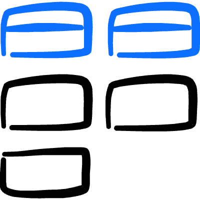 Business Workflow Kanban Icon from Freehand Duotone Set