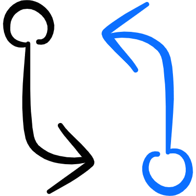 Business Workflow Pull Request Icon from Freehand Duotone Set