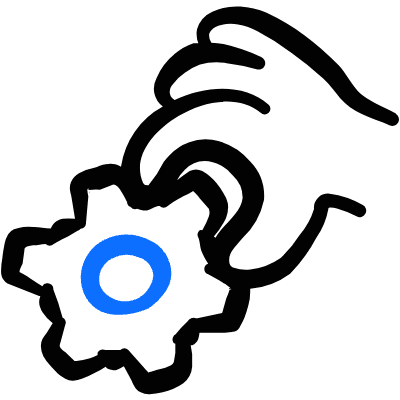 Optimization Configuration Icon from Freehand Duotone Set