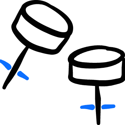 Accessories Cufflinks Icon from Freehand Duotone Set