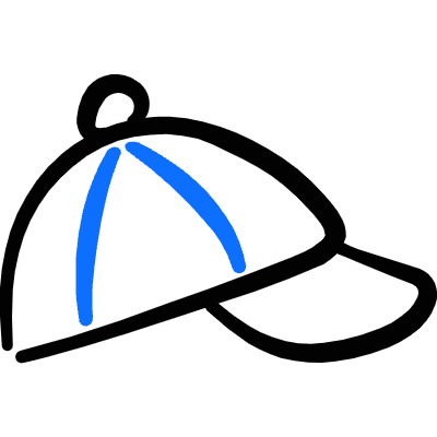 Cap 4 Icon from Freehand Duotone Set