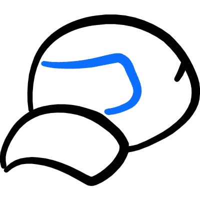 Cap Icon from Freehand Duotone Set
