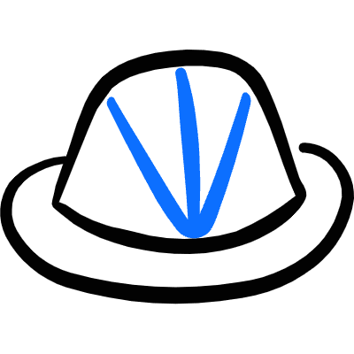 Hat Architect Icon from Freehand Duotone Set