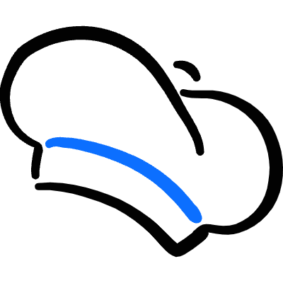 Hat Artist Icon from Freehand Duotone Set