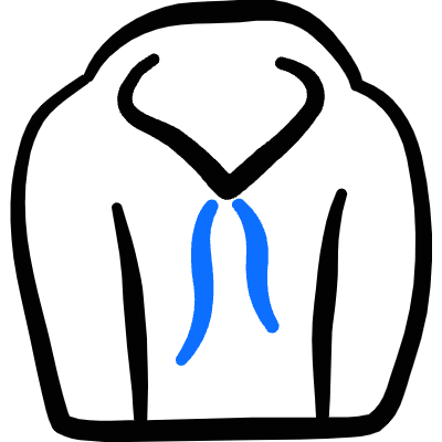 Hoodie Icon from Freehand Duotone Set