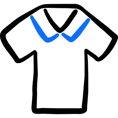 Shirt Polo Icon from Freehand Duotone Set