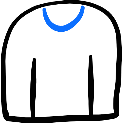 Sweater Icon from Freehand Duotone Set