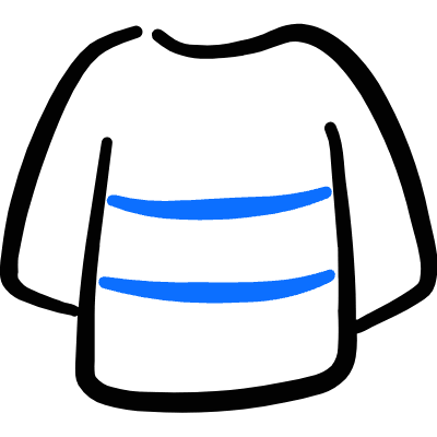 Sweater Pattern Icon from Freehand Duotone Set