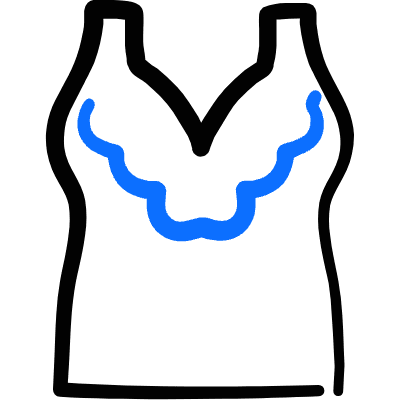 Tank Top Female 1 Icon from Freehand Duotone Set