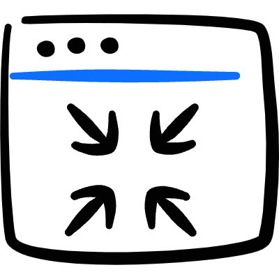 App Window Minimize 1 Icon from Freehand Duotone Set