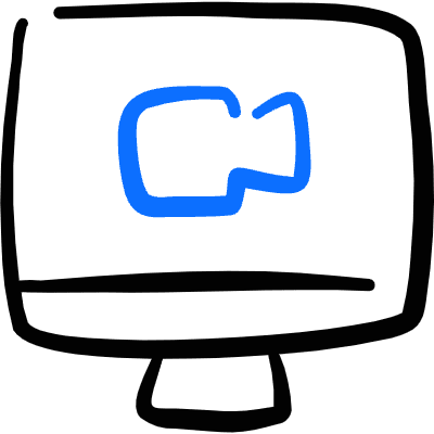 Apps Monitor Camera Icon from Freehand Duotone Set