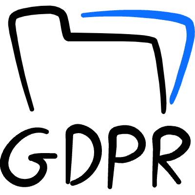 Security Gdpr Folder Icon from Freehand Duotone Set