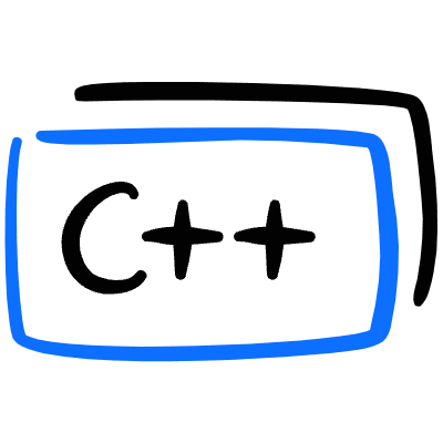 Coding File C Plus Plus Tag Icon from Freehand Duotone Set