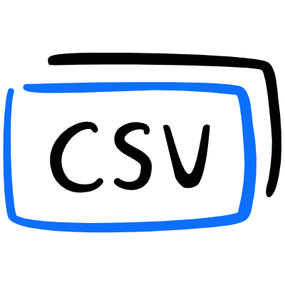 Coding File Csv Tag Icon from Freehand Duotone Set