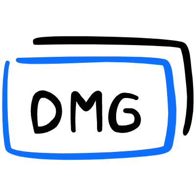 Coding File Dmg Tag Icon from Freehand Duotone Set