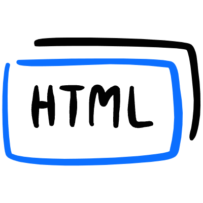 Coding File Html Tag Icon from Freehand Duotone Set