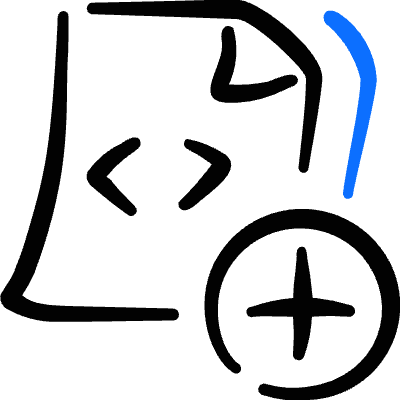 File Code Add 1 Icon from Freehand Duotone Set