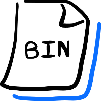 File Code Bin Icon from Freehand Duotone Set