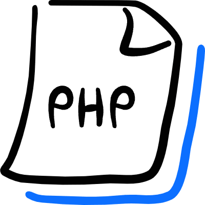 File Code Php Icon from Freehand Duotone Set
