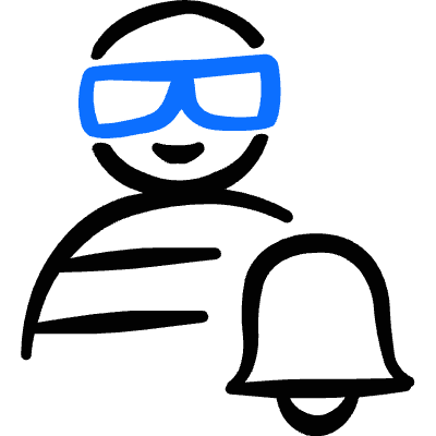 Database Hacker Notification Icon from Freehand Duotone Set