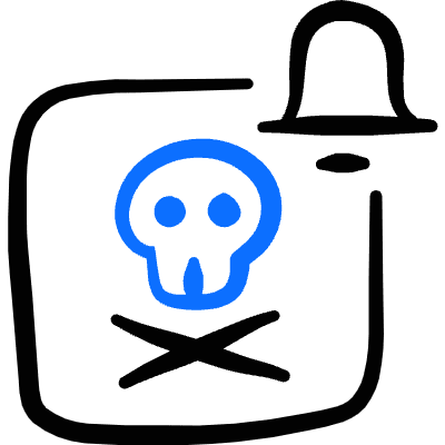 Database Spam Notification Icon from Freehand Duotone Set