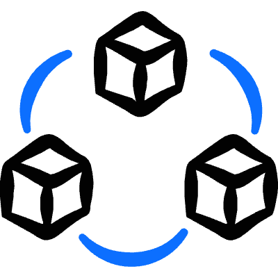 Module Network Share Icon from Freehand Duotone Set