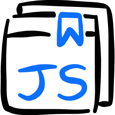 Programming Language Bookmark Javascript Icon from Freehand Duotone Set